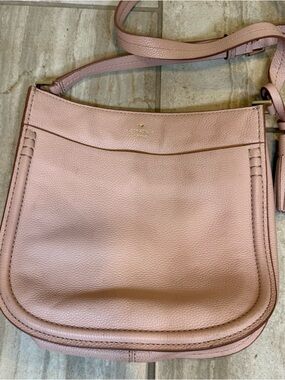 kate spade Blush Pink Pebble Leather Crossbody